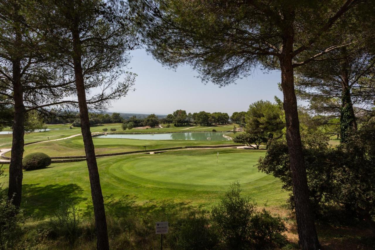 La Perle Du Golf -Magnifique Vue Clim Linge Golf Saumane 6P Piscine Tennis Bagian luar foto
