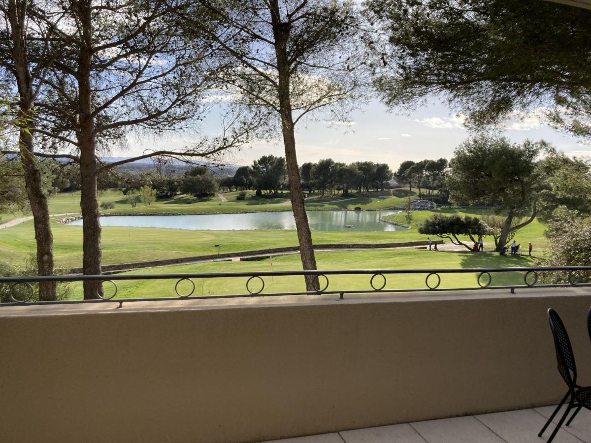 La Perle Du Golf -Magnifique Vue Clim Linge Golf Saumane 6P Piscine Tennis Bagian luar foto